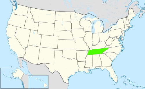 Phone numbers of the state Tennessee