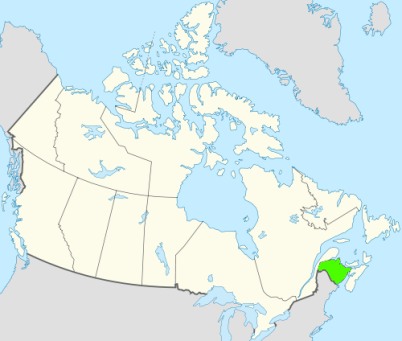 Phone numbers of the state New Brunswick, Canada